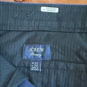 J.Crew Charcoal Bowery Trousers
